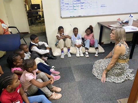 Story circle with Playmates
